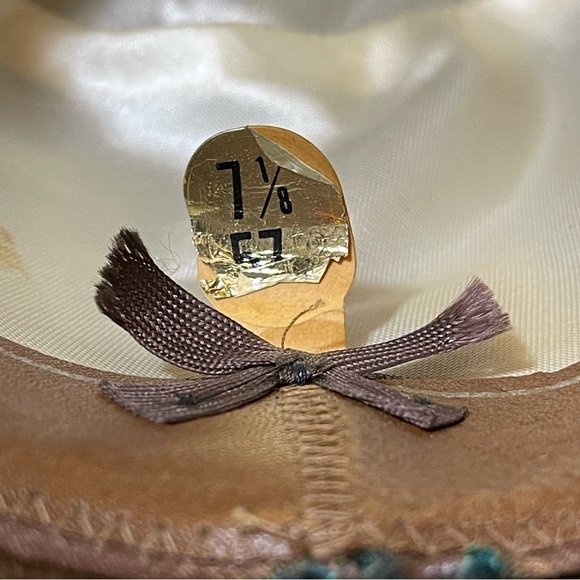 Vintage Biltmore Royal Mens Brown Felt Homburg Fedora Hat Union Made - Picture 6 of 7